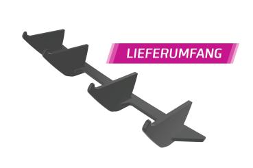 CSR Racing Diffusor | Heckansatz für VW Golf 7 (Typ AU) Variant HA357-L Lackierung erforderlich (unlackiert roh)