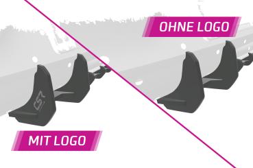 CSR Racing Diffusor | Heckansatz für Opel Corsa F HA364-L Lackierung erforderlich (unlackiert roh)