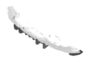 CSR Racing Diffusor | Heckansatz für Opel Corsa F HA364-L Lackierung erforderlich (unlackiert roh)