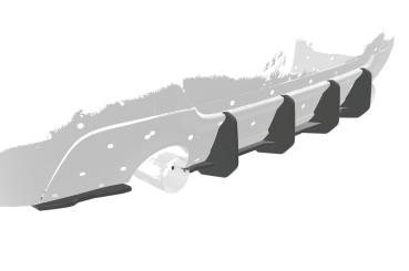 CSR Racing Diffusor | Heckansatz für BMW 3er E92/E93 M-Paket HA368-B Lackierung erforderlich (unlackiert)