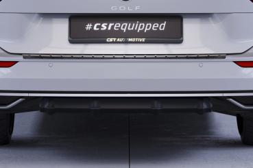CSR Diffusor | Heckansatz mit ABE für VW Golf 8 (Typ CD) HA370-G Glossy schwarz Hochglanz (keine Lackierung erforderlich)