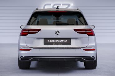 CSR Diffusor | Heckansatz mit ABE für VW Golf 8 (Typ CD) HA370-G Glossy schwarz Hochglanz (keine Lackierung erforderlich)