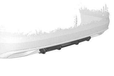 CSR Diffusor | Heckansatz mit ABE für VW Golf 8 (Typ CD) HA370-G Glossy schwarz Hochglanz (keine Lackierung erforderlich)