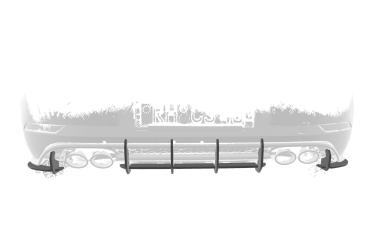 CSR Racing Diffusor | Heckansatz für VW Golf 7 (Typ AU) R HA373 Lackierung erforderlich (unlackiert roh)