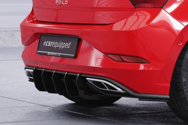 CSR Racing Diffusor | Heckansatz für VW Polo 6 2G (Typ AW) R-Line HA374 Lackierung erforderlich