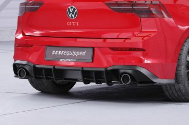 CSR Racing Diffusor | Heckansatz für VW Golf 8 GTI HA377-B Lackierung erforderlich (unlackiert)