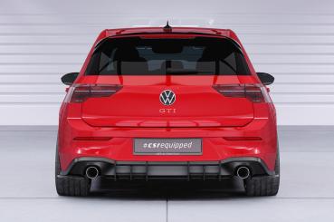 CSR Racing Diffusor | Heckansatz für VW Golf 8 GTI HA377-B Lackierung erforderlich (unlackiert)