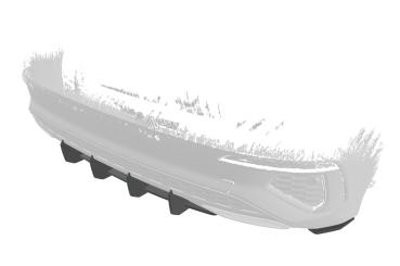 CSR Racing Diffusor | Heckansatz für Audi A3 8Y S-Line HA383 Lackierung erforderlich (unlackiert roh)