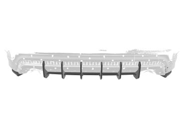 CSR Racing Diffusor | Heckansatz für Ford Focus MK3 ST-Line HA392 Lackierung erforderlich (unlackiert roh)