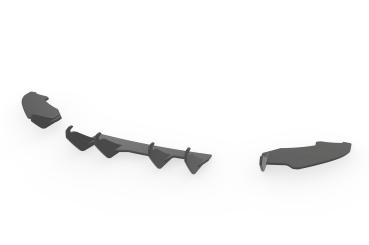 CSR Racing Diffusor | Heckansatz für VW Scirocco 3 HA398 Lackierung erforderlich (unlackiert roh)