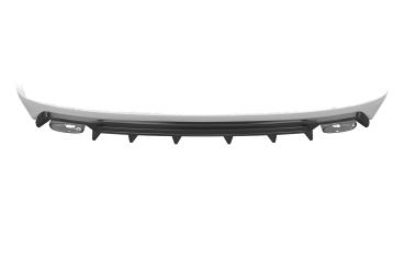 CSR Diffusor | Heckansatz mit ABE für Seat Leon 3 (Typ 5F) Cupra 300 HA406-S Strukturiert schwarz matt (keine Lackierung erforderlich)