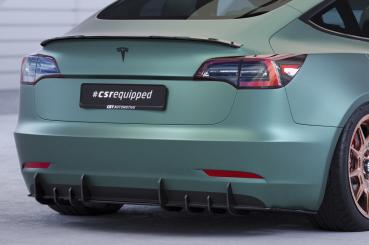 CSR Racing Diffusor | Heckansatz für Tesla Model 3 HA412-B Lackierung erforderlich (unlackiert)