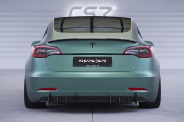 CSR Racing Diffusor | Heckansatz für Tesla Model 3 HA412-B Lackierung erforderlich (unlackiert)