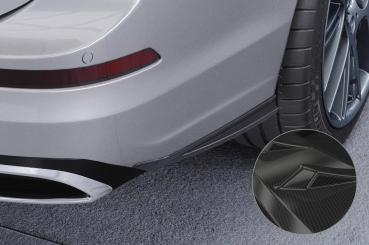 CSR Diffusor | Heckansatz mit ABE für VW Golf 8 (Typ CD) HA414-C Carbon Look Hochglanz (keine Lackierung erforderlich)