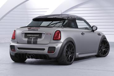 CSR Diffusor | Heckansatz mit ABE für Mini R58 / R59 JCW HA417-C Carbon Look Hochglanz (keine Lackierung erforderlich)