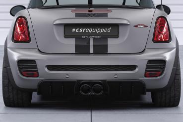 CSR Diffusor | Heckansatz mit ABE für Mini R58 / R59 JCW HA417-C Carbon Look Hochglanz (keine Lackierung erforderlich)