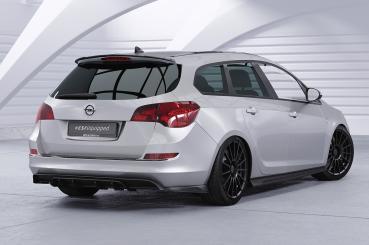 CSR Diffusor | Heckansatz mit ABE für Opel Astra J Sports Tourer HA423-S strukturiert schwarz matt (keine Lackierung erforderlich)