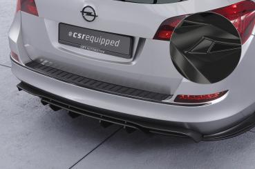 CSR Diffusor | Heckansatz mit ABE für Opel Astra J Sports Tourer HA423-G Glossy schwarz Hochglanz (keine Lackierung erforderlich)