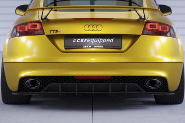 CSR Racing Diffusor | Heckansatz für Audi TT (8J) RS HA427-L Lackierung erforderlich (unlackiert roh)