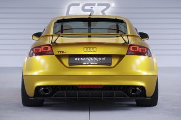 CSR Racing Diffusor | Heckansatz für Audi TT (8J) RS HA427-L Lackierung erforderlich (unlackiert roh)