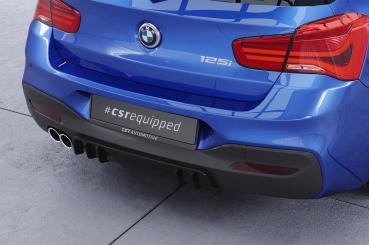 CSR Diffusor | Heckansatz mit ABE für BMW 1er F20 / F21 M-Paket HA432-L Lackierung erforderlich (unlackiert roh)
