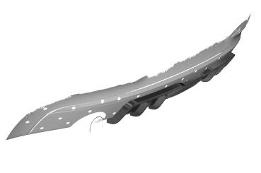 CSR Diffusor | Heckansatz mit ABE für BMW 1er F20 / F21 HA433-G Glossy schwarz Hochglanz (keine Lackierung erforderlich)