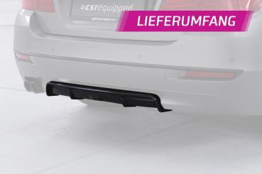 CSR Diffusor | Heckansatz mit ABE für BMW 5er F11 HA436-S strukturiert schwarz matt (keine Lackierung erforderlich)