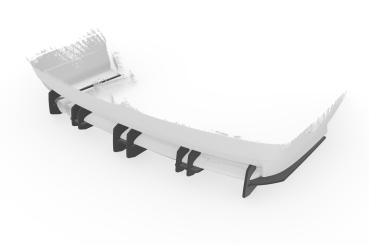 CSR Racing Diffusor | Heckansatz für BMW 3er E36 M-Paket HA438-B Lackierung erforderlich (unlackiert)