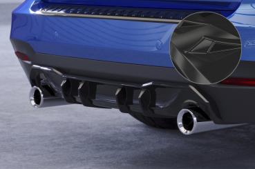 CSR Diffusor | Heckansatz mit ABE für BMW 3er F34 HA444-G Glossy schwarz Hochglanz (keine Lackierung erforderlich)