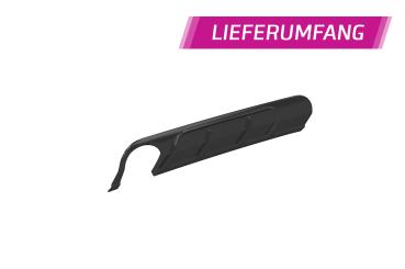 CSR Diffusor | Heckansatz mit ABE für Opel Corsa E GSI HA446-S strukturiert schwarz matt (keine Lackierung erforderlich)