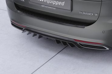 CSR Diffusor | Heckansatz mit ABE für Opel Insignia B Sports Tourer HA455-S Strukturiert schwarz matt (keine Lackierung erforderlich)