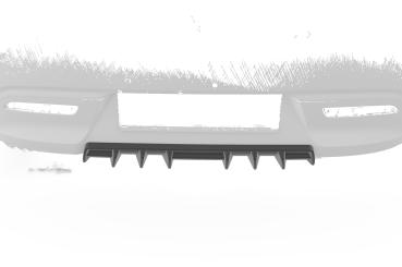 CSR Diffusor | Heckansatz mit ABE für Kia Rio 4 (YB) HA458-S strukturiert schwarz matt (keine Lackierung erforderlich)