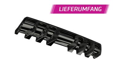 CSR Diffusor | Heckansatz mit ABE für Kia Rio 4 (YB) HA458-S strukturiert schwarz matt (keine Lackierung erforderlich)