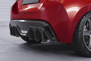 CSR Diffusor | Heckansatz mit ABE für Toyota Yaris 4 (XP21) HA459-C Carbon Look Hochglanz (keine Lackierung erforderlich)