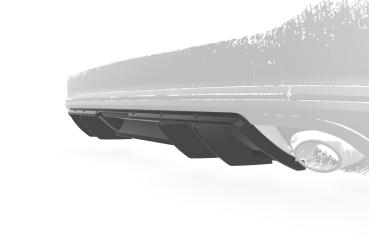 CSR Diffusor | Heckansatz mit ABE für VW Passat B7 (Typ 3C) Variant HA460-C Carbon Look Hochglanz (keine Lackierung erforderlich)