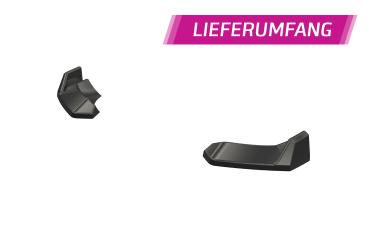 CSR Diffusor | Heckansatz mit ABE für Mini F56 Cooper SE HA462-G Glossy schwarz Hochglanz (keine Lackierung erforderlich)