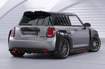 CSR Racing Diffusor | Heckansatz für Mini F56 Cooper SE HA464-L Lackierung erforderlich (unlackiert roh)