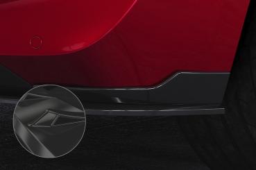 CSR Diffusor | Heckansatz mit ABE für Opel Astra L HA468-G Glossy schwarz Hochglanz (keine Lackierung erforderlich)