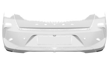 CSR Diffusor | Heckansatz mit ABE für Opel Astra L HA468-C Carbon Look Hochglanz (keine Lackierung erforderlich)