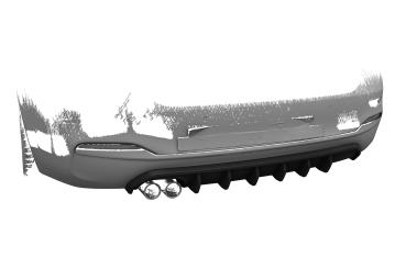 CSR Diffusor | Heckansatz mit ABE für BMW 4er (F36) Grand Coupe HA479-G Glossy schwarz Hochglanz (keine Lackierung erforderlich)