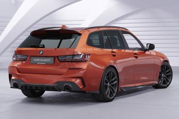 CSR Diffusor | Heckansatz mit ABE für BMW 3er G20/G21 M-Paket HA482-L Lackierung erforderlich (unlackiert roh)