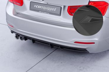 CSR Diffusor | Heckansatz mit ABE für BMW 3er F30 Limousine HA491-L Lackierung erforderlich (unlackiert roh)