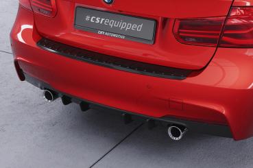 CSR Diffusor | Heckansatz mit ABE für BMW 3er F30/F31 M-Paket HA494-C Carbon Look Hochglanz (keine Lackierung erforderlich)