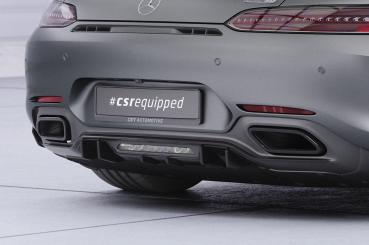 CSR Diffusor | Heckansatz mit ABE für Mercedes Benz AMG GT (190) HA495-G Glossy schwarz Hochglanz (keine Lackierung erforderlich)