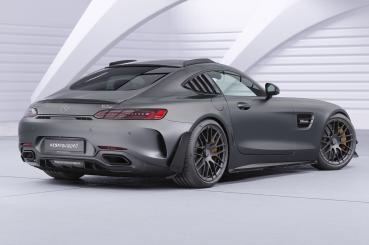 CSR Diffusor | Heckansatz mit ABE für Mercedes Benz AMG GT (190) HA495-G Glossy schwarz Hochglanz (keine Lackierung erforderlich)