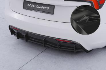 CSR Diffusor | Heckansatz mit ABE für Tesla Model 3 HA498-G Glossy schwarz Hochglanz (keine Lackierung erforderlich)