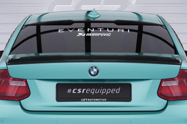 CSR Heckspoiler | Heckflügel mit ABE für BMW 2er F22 HF006-G Glossy schwarz Hochglanz (keine Lackierung erforderlich)