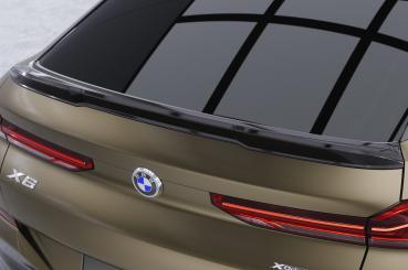 CSR Heckspoiler | Heckflügel mit ABE für BMW X6 (G06) HF012-G Glossy schwarz Hochglanz (keine Lackierung erforderlich)