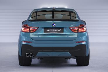 CSR Heckspoiler | Heckflügel mit ABE für BMW X4 (F26) HF014-G Glossy schwarz Hochglanz (keine Lackierung erforderlich)