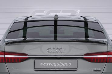 CSR Heckspoiler | Heckflügel mit ABE für Audi A6 C8 (Typ 4K/F2) Limousine HF015-C Carbon Look Hochglanz (keine Lackierung erforderlich)
